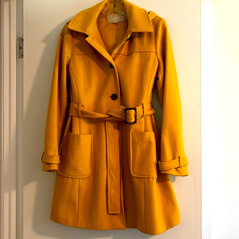 EUC Banana Republic yellow jacket